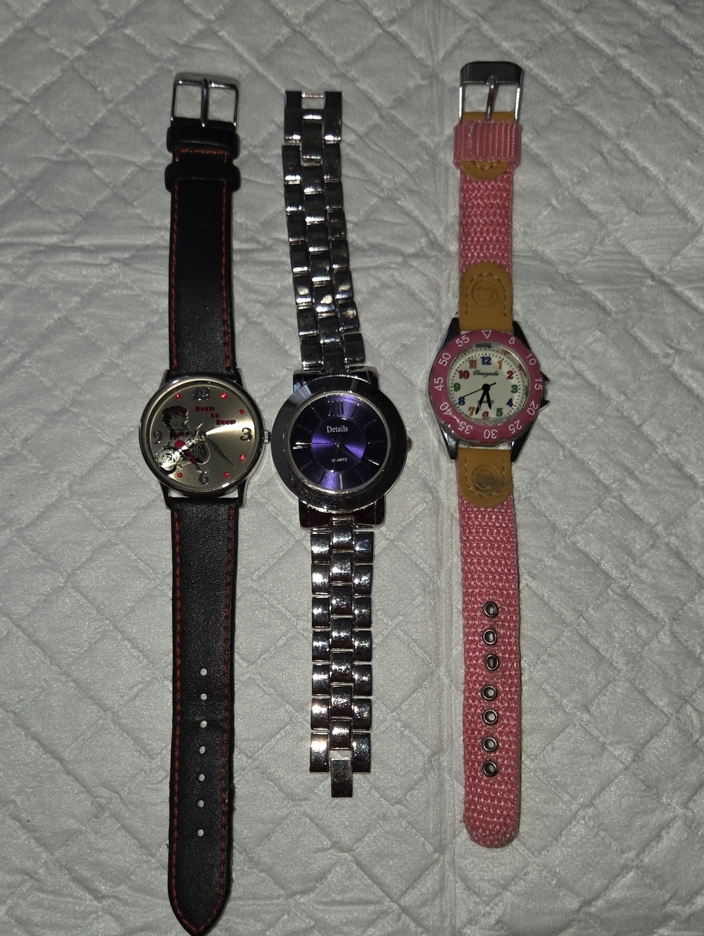Lot Of 3 Woman Watch New Battery